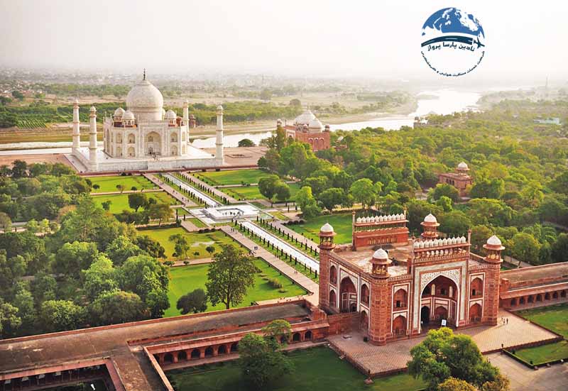 باغ اطراف تاج محل