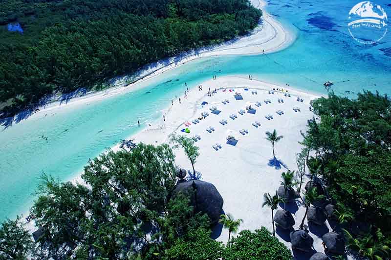 جزیره موریس در اقیانوس هند