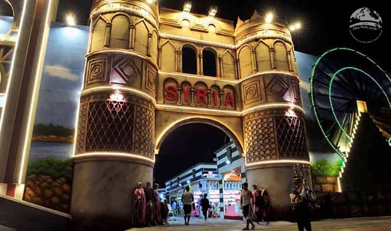 غرفه سوریه در دهکده جهانی دبی