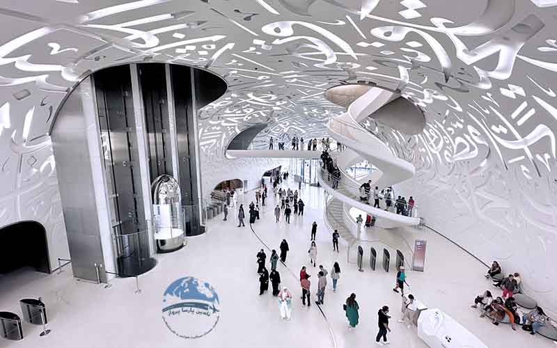 داخل موزه آینده دبی