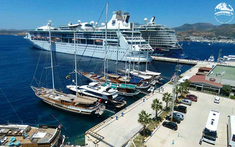 کشتی کروز در بدروم