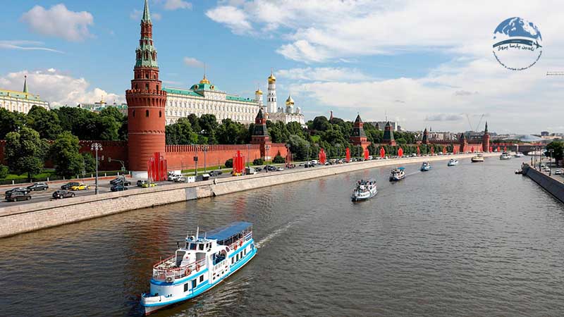 رودخانه مسکوا روسیه