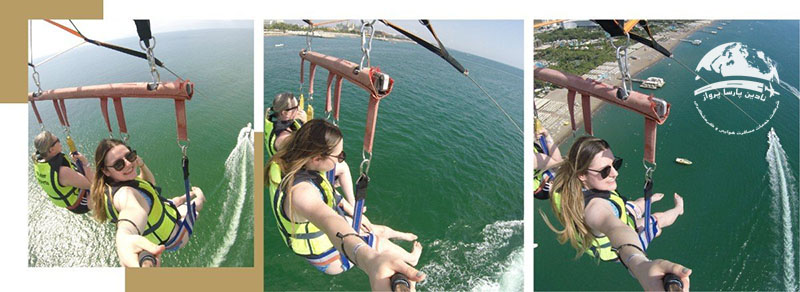 پاراسل سواری در آنتالیا