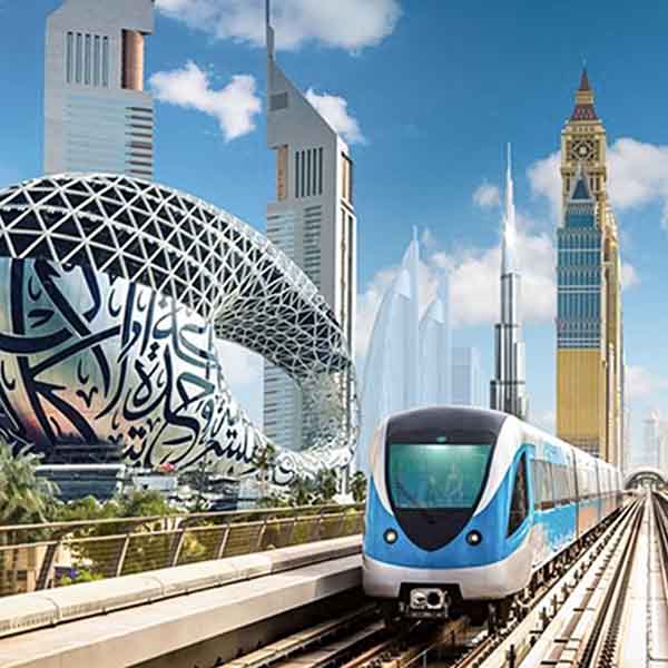 نقشه مترو دبی؛ راهنمای کامل حمل و نقل عمومی در دبی